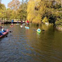 SUP-Anpaddeln in Braunschweig