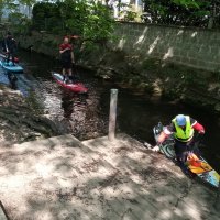 SUP-Anpaddeln in Braunschweig