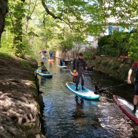 SUP-Anpaddeln in Braunschweig