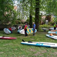 SUP-Anpaddeln in Braunschweig