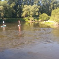 SUP-Rundkurs: Leine und Kanal