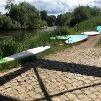 SUP-Rundkurs: Leine und Kanal