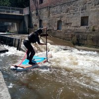 Stand-Up-Paddling Bischofsmühle